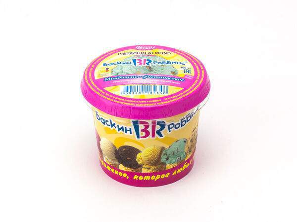 Баскин Роббинс - Стаканчик Миндально-фисташковое