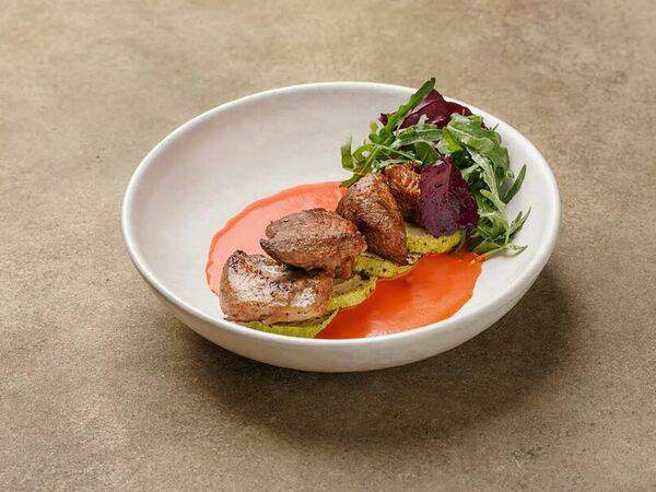 Lobby Bar - Индейка с печёными кабачками