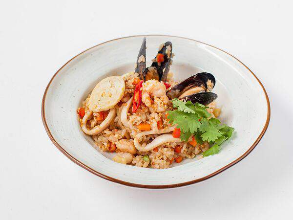 Бай тай - Жареный рис с морепродуктами