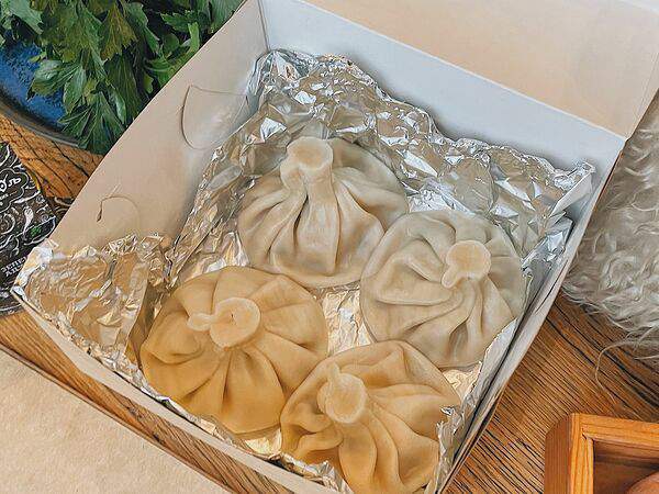 Антресоль - Хинкали с курицей и сыром