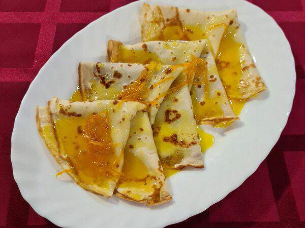 Антракт - Блинчики в апельсиново-коньячном соусе