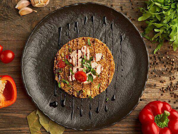 Luna lounge - Рис Тяхан с цыпленком