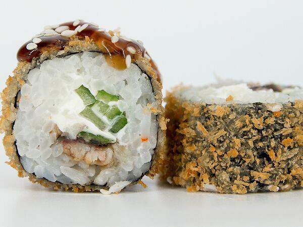 Лосось & Имбирь - Темпура с угрем