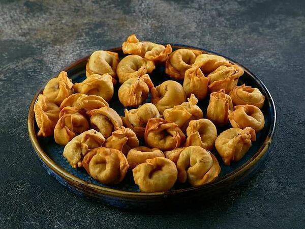 Баклажан Горьковская - Жареная чучвара с ягненком