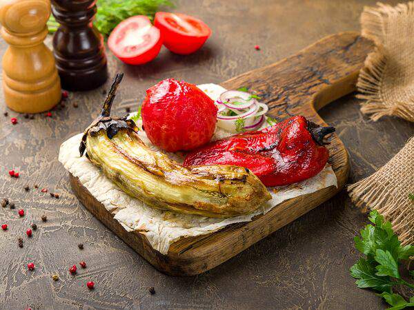 Шашлыки и Шаурма - Овощи на углях