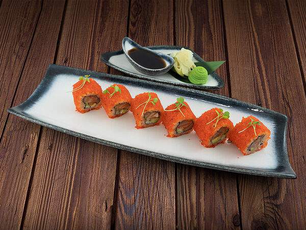 Тук-тук панда - Ролл Калифорния с лососем