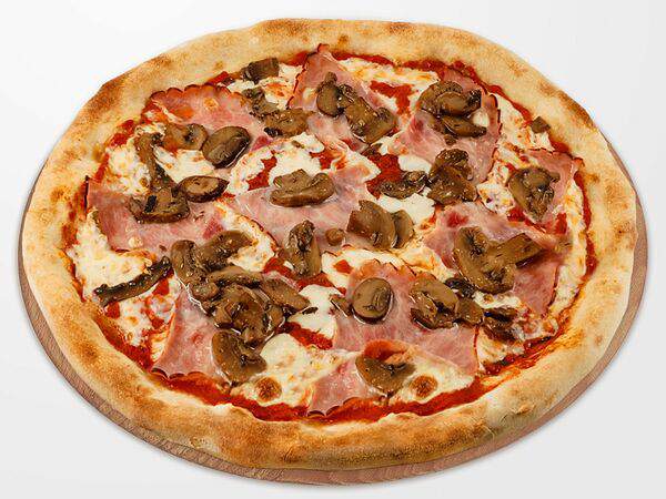Бавария - Пицца с грибами и ветчиной