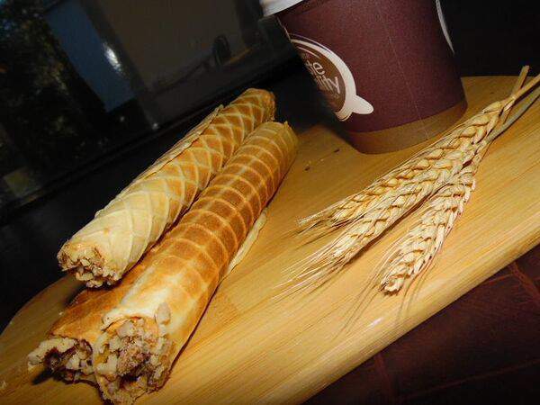 Кафе пекарня - Вафельные трубочки