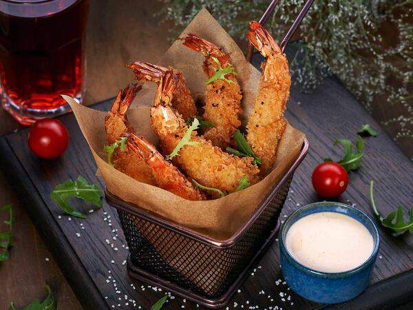 Рыбная мануфактура №1 - Креветки темпура с соусом тартар