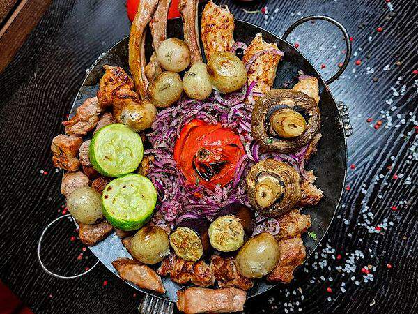 Брашна - Мясной садж