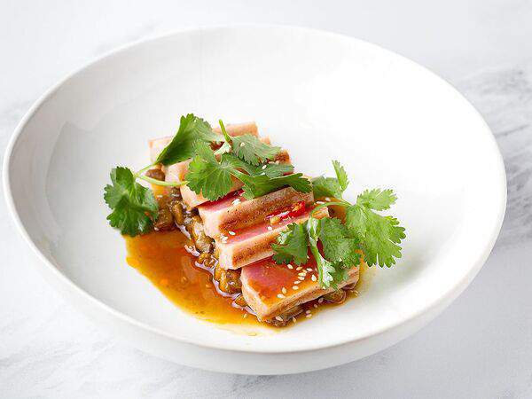 Arancino Restaurant - Филе тунца с запеченным баклажаном