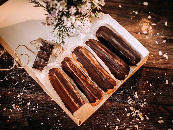 Можно - Эклеры кофейно-шоколадные