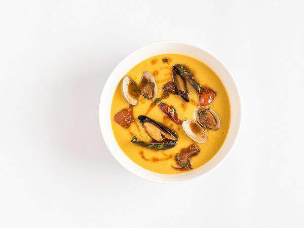 Del Papa - Суп из нута с морепродуктами