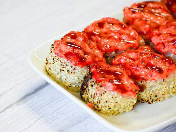 Лайвер - Ролл опаленный с беконом