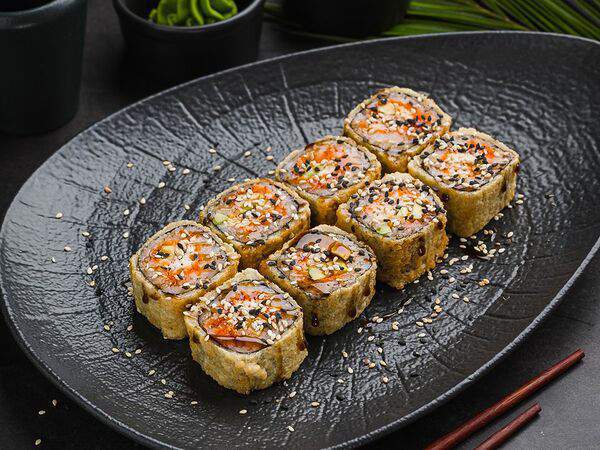 Рыба закусывала - Ролл Жареная Калифорния