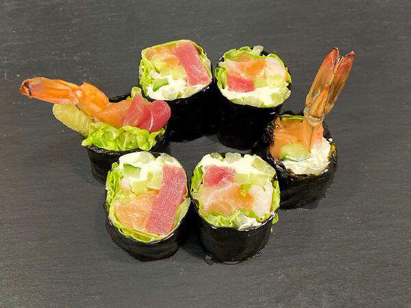 Лосось sushi & oysters - Риса нет