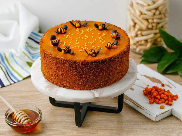 Джем - Медовик с облепихой