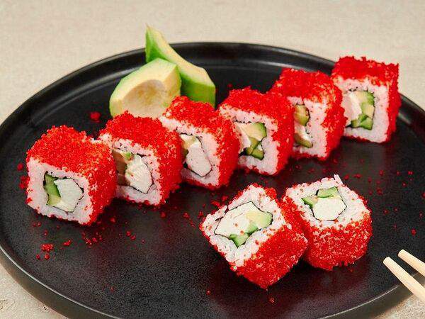 Суши муши - Ролл Калифорния со снежным крабом