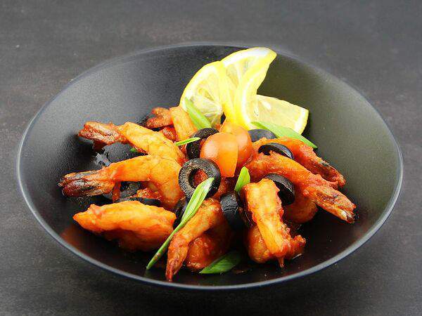 FishRoll - Королевские креветки в остром соусе