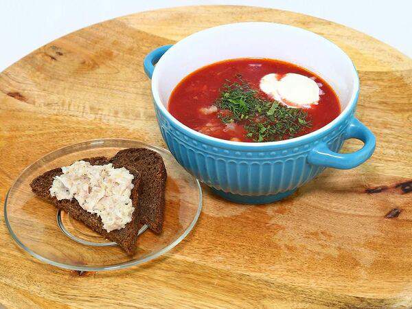 Стрекоза - Борщ с форшмаком