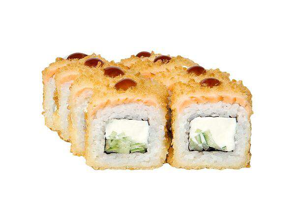 Автосуши Автопицца - Ролл Тёплая филадельфия (панко)