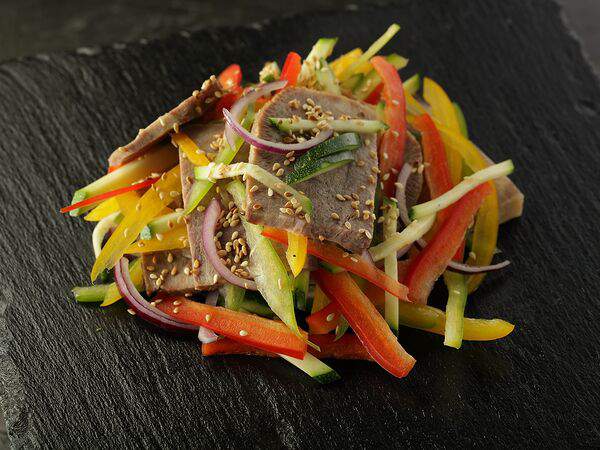 Kioto Mix-Cafe - Язык с овощами