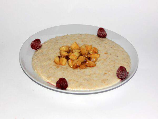 Delivery911 - Овсяная каша с яблоком в карамели