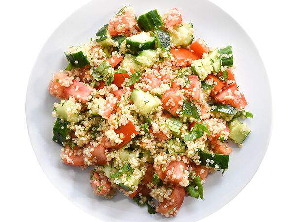 Дом еды - С киноа, овощами и свежей мятой