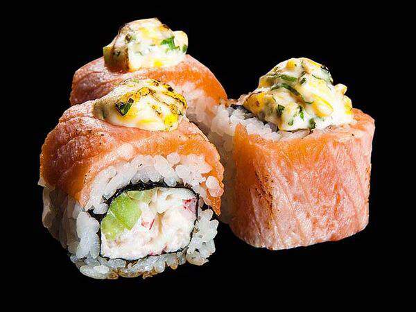 Love суши - Лосось с поджогом