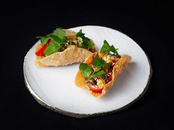 Кабуки - Тако с говядиной по-азиатски