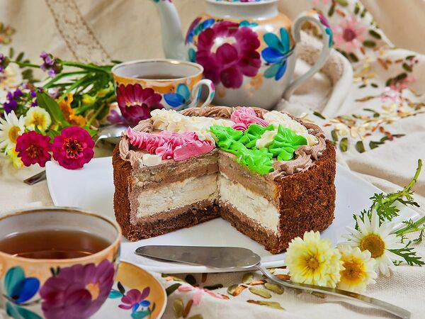 Росвкус - Торт Букет Сирени