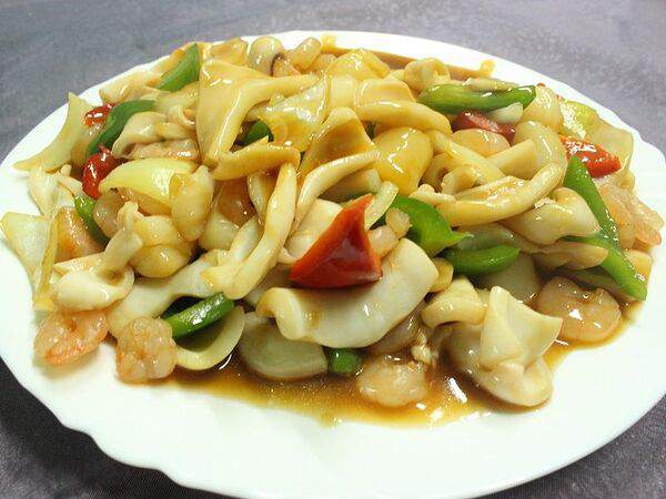 Лунзян - Морепродукты в соевом соусе