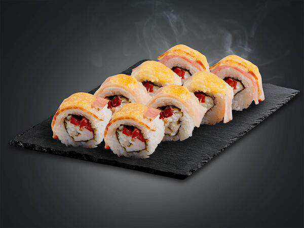 Суши Lait - Запечённый ролл Бекон
