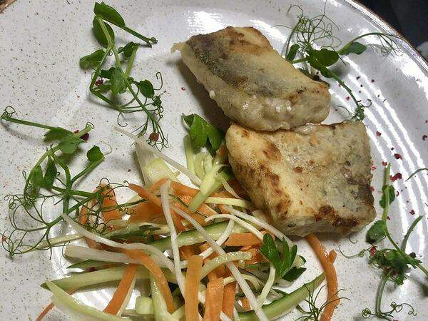 Вершина - Филе судака на гриле