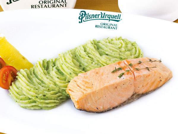 Пилзнер - Лосось на пару