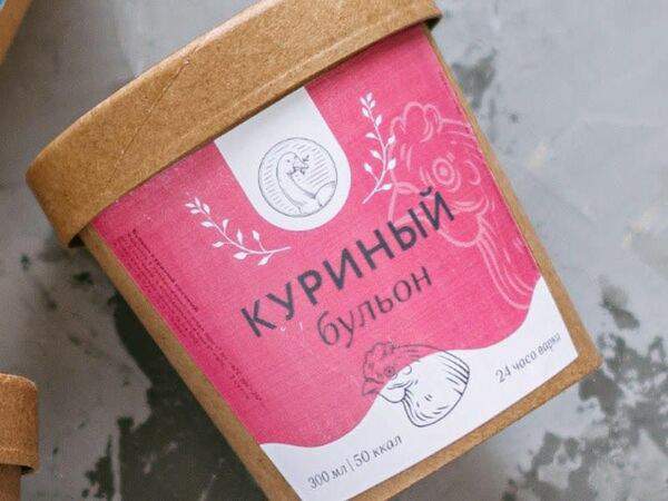 Грин доставка - Коллагеновый куриный бульон