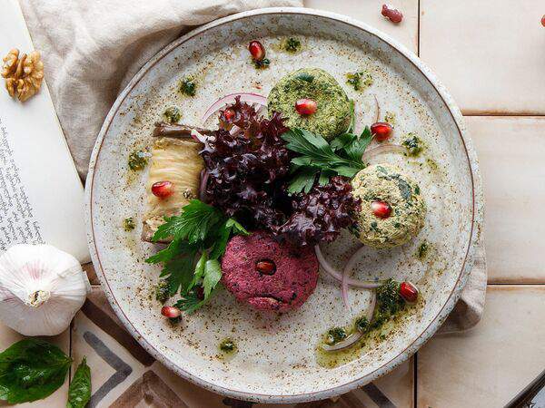 Хачо и Пури - Пхали ассорти