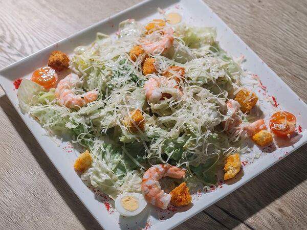 Хинкальная Ели Пили - Цезарь с креветками