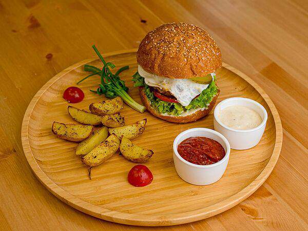 Булкин дом - Бургер с курицей