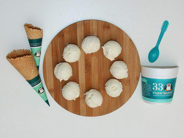 33 пингвина - Мороженое Кокос Organic Bar