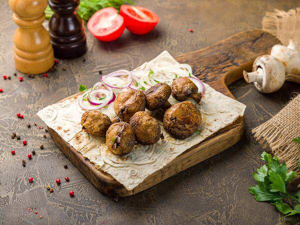 Шашлыки и Шаурма - Шампиньоны на углях