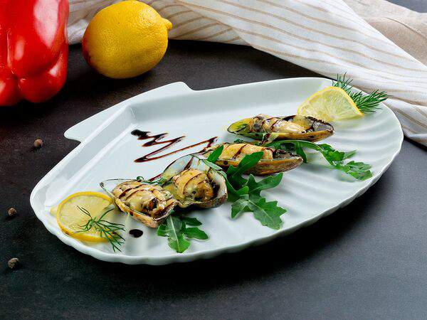 Саратовский - Мидии под чесночным соусом