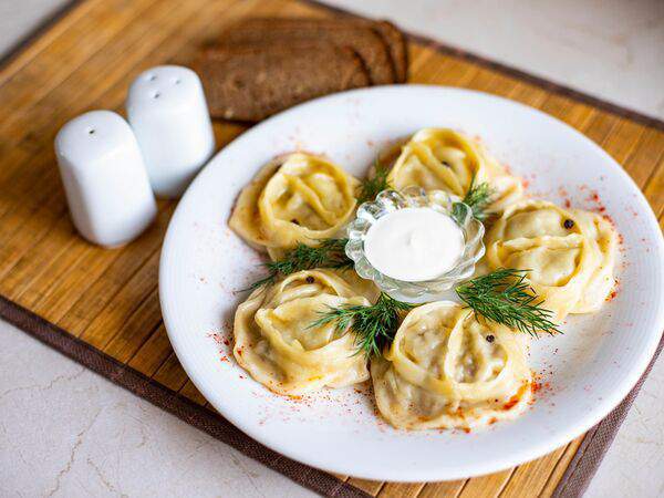 Орендвор - Манты с мясом и картофелем