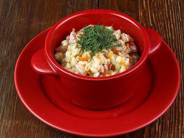 Галушка - Перловая каша, томленная в духовке