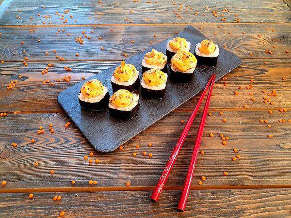 Чибо Сано - Ролл Хот с крабом