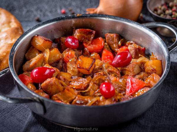 Новорижская застава - Телятина, жаренная на сковороде