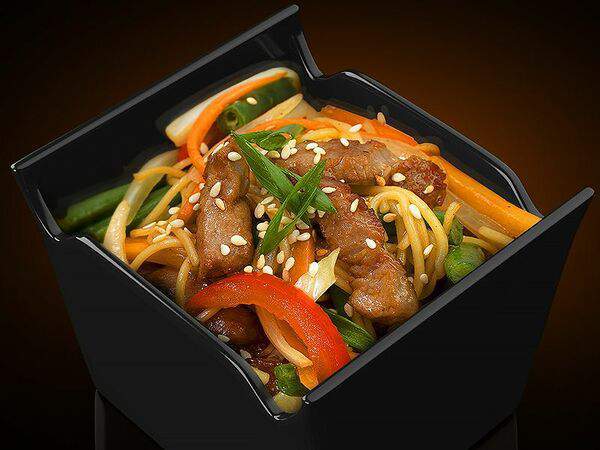 СУШИБОКС - Вок со свининой в соусе Тонкацу