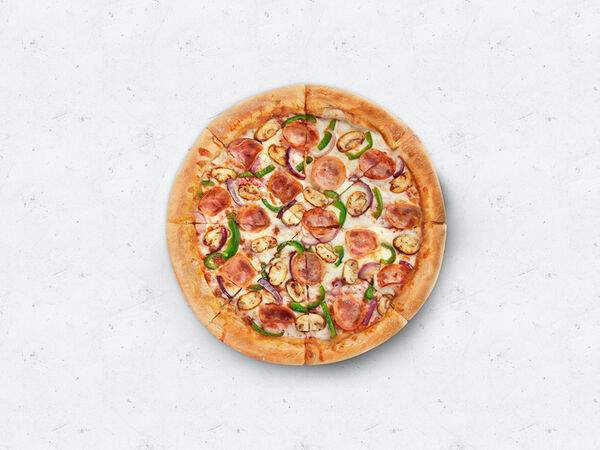 Pizza Hut - Фермерская пицца на традиционном тесте
