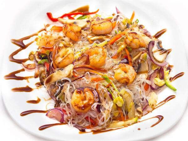 Robinfood - Фунчоза с креветками