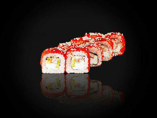 Суши Мос - Ролл Калифорния с угрем